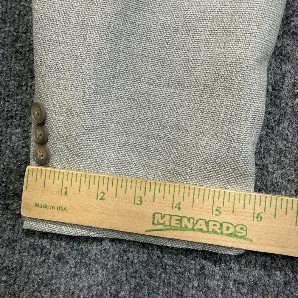 Bonobos Vitale Barberis Canonico Blazer Mens 54R Gray Wool Unstructured Standard